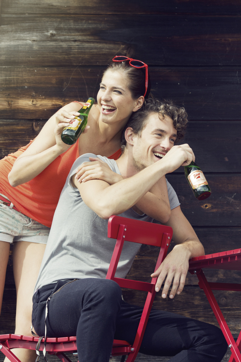 Stiegl Radler im Sommer