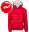 Daunenjacke rot