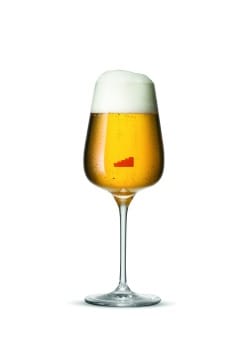 Brand New Stiegl Salzburger Glass Pint Beer Mug Tankard 'Great Xmas gift' 