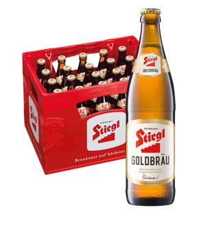 Gebinde mit Flasche