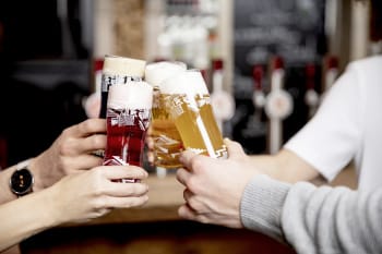 Hausbierverkostung
