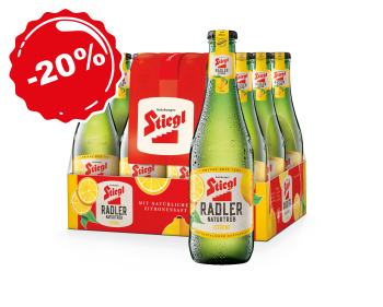 Stiegl Radler Zitrone Tray