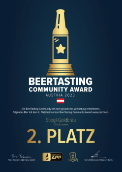 Austrian Beer Tasting Community Award 2023 