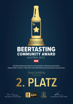 Austrian Beer Tasting Community Award 2023