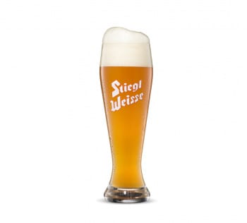 Stiegl-Weisse, Glas
