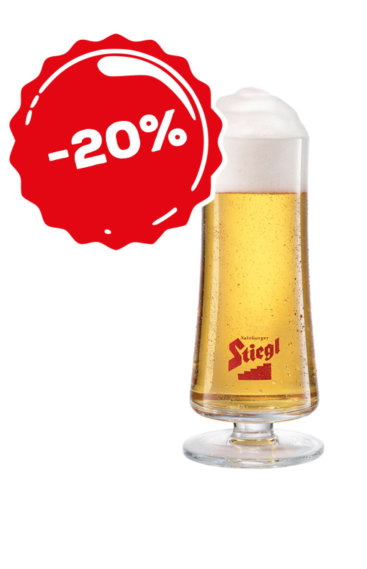 Stiegl-Pokal, Glas