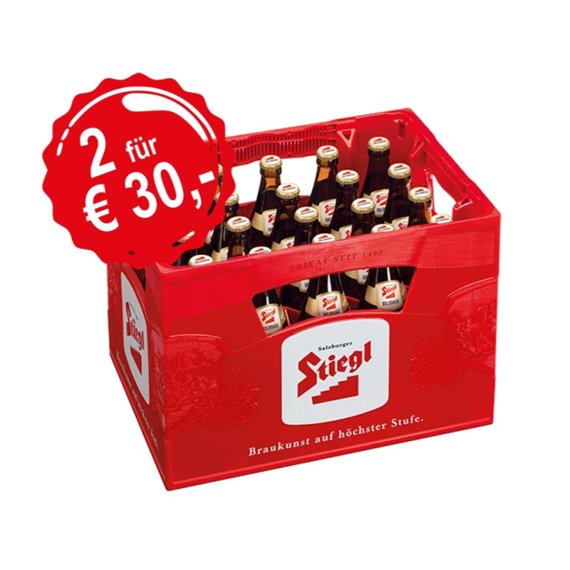 Gebinde mit Flasche