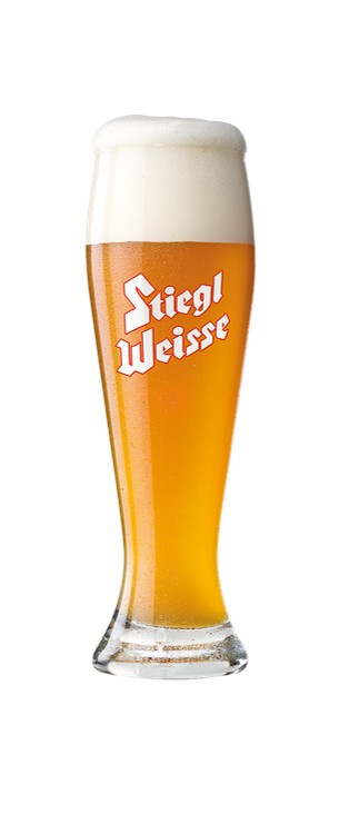 Stiegl-Weisse, Glas